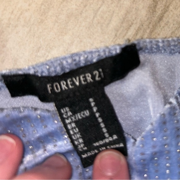 Sparkle crop top forever 21 - Picture 2 of 3